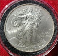 2009 UNC American Eagle Silver Dollar