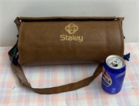 Vintage Staley Leather Case with Throw Blanket