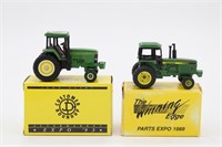 (2) John Deere Parts EXPO Aftermarket Die Cast