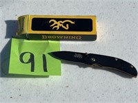 NWTF Browning folding knife