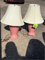 Pink lamps