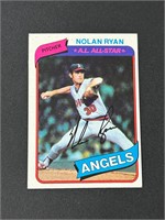 1980 Topps Nolan Ryan #580