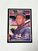 1985 Donruss Kirby Puckett Rookie Card