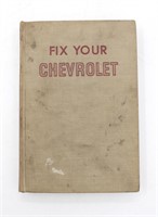 1966 "Fix Your Chevrolet" Book Models 66 to 54