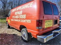 2002 Ford E-Series Cargo Van