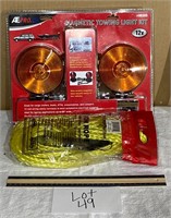 Tow lights and Tow Rope