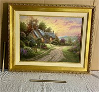 Thomas Kinkade Numbered with letter of cert!