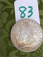 1884-S  MORGAN DOLLAR