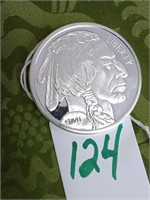 SMI BUFFALO 1 OZ SILVER ROUND