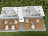 2015 & 2016 PRESIDENTIAL PROOF COINS