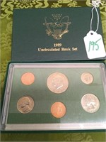 1989 UNCIRCULATED BANK SET