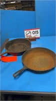 Cast iron skillets-made in USA 12" - 2
