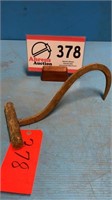 Wood handle Hay hook