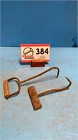 Wood handle Hay hook  2