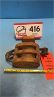 Anvil Brand 2 sheave 3" pulley