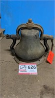 Brass locomotive bell 15 inch