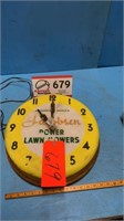 Jacobsen power lawnmower clock-non working