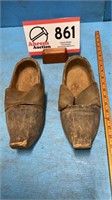Wooden clogs 12 inch