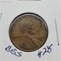 1931S KEY DATE LINCOLN WHEAT PENNY