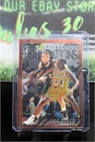 1996-97 Topps Finest Foundations Shaquille Oneal