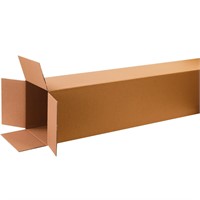 BOX USA 12 x 12 x 72 Corrugated Cardboard Boxes