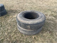 (2) 10.00 - 20 Tires