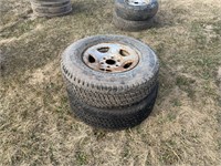 (2) LT245 - 75R16 Tires & Rims