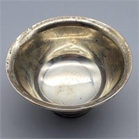 QUAKER 330 STERLING SILVER BOWL 1920'S 54g