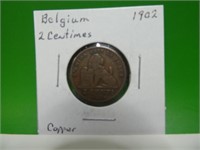 1902 Belgium 2 Centimes