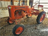 restored Allis Chalmers. Tractor