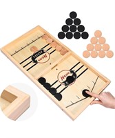 Wooden Hockey Sling Puck Game