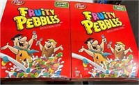 NEW 2pk Post Fruity Pebbles 11 oz.