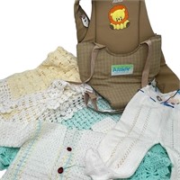 Baby Blankets, Pack & Crocheted Clothing