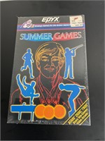 Sealed Atari Summer Games video game 1984