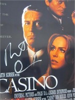 Robert Deniro Signed 11X17 Poster COA