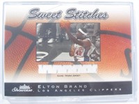 03 GAME WORN JERSEY INSERT ELTON BRAND