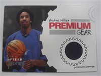 02 FLEER GEAR GAME WORN-UPS ANDRE MILLER