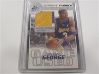 03 SP GAME WORN JERSEY INSERT DEVEAN GEORGE