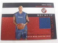 03 PRISTINE  JERSEY INSERT JARVIS HAYES