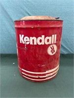 Vintage Kendall 5 Gal Oil Canister