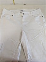 D Jeans Size 12 White Jeans