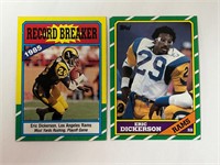 1986 Topps Eric Dickerson Cards