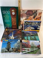 Unopened Puzzle Lot New In Box