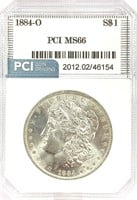 1884-O Morgan Silver Dollar MS-66