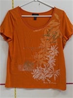 Ralph Lauren Orange T-Shirt (L)