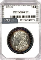 1881-S Morgan Silver Dollar MS-65 PL