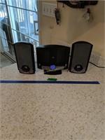 Countertop Stereo With Speakers Working