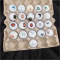 21  Golf balls with Logos  - G