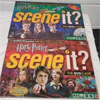 Harry Potter 1 & 2 DVD Scene It Game  - J
