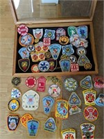 Large Lot Of Fireman's Patches As Shown